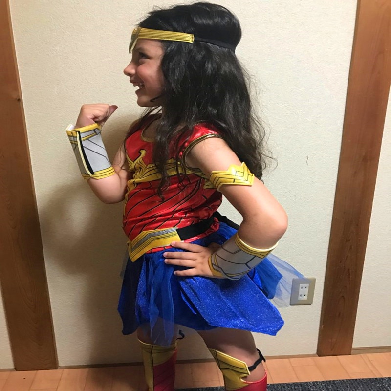 Mujer Maravilla Disfraz Niña Amanecer De La Justicia De Niños Superhéroe  Cosplay De Halloween Para | Shopee México