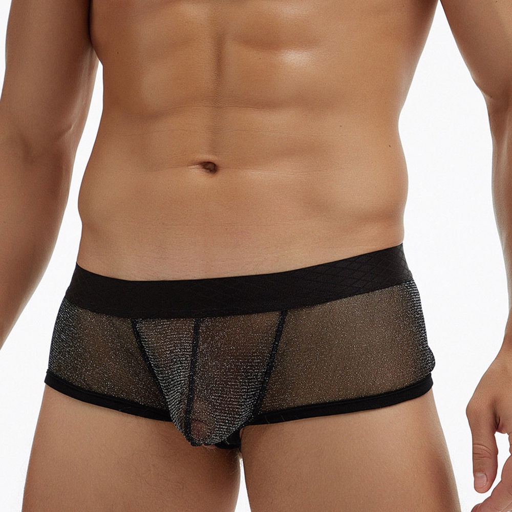 Hombres guapos en ropa interior transparente online