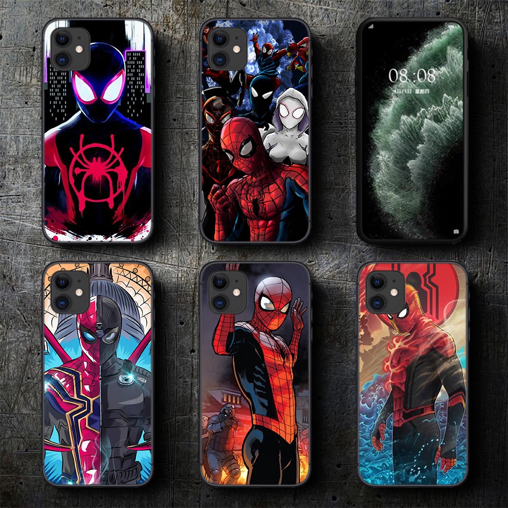 iphone 6 6s 7 8 plus x xs xr 11 pro max tpu funda suave 73 años spiderman  carcasa suave | Shopee México