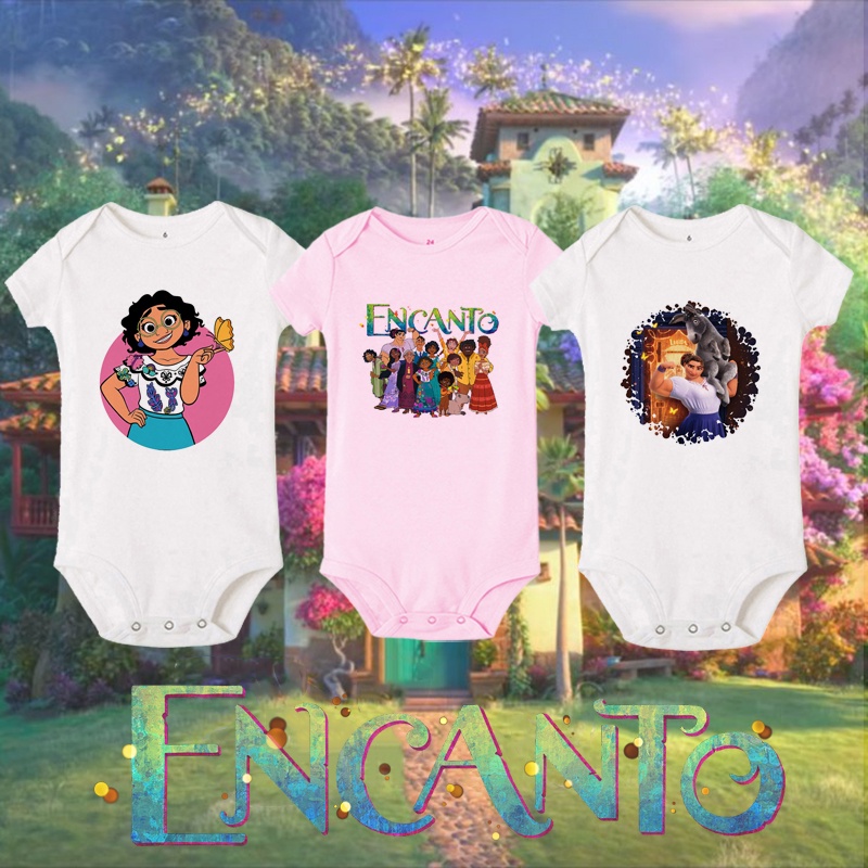 Mirabel Encanto Impreso Baby Onesie Kawaii Bodys Mameluco De Dibujos  Animados Ropa De Bebé | Shopee México