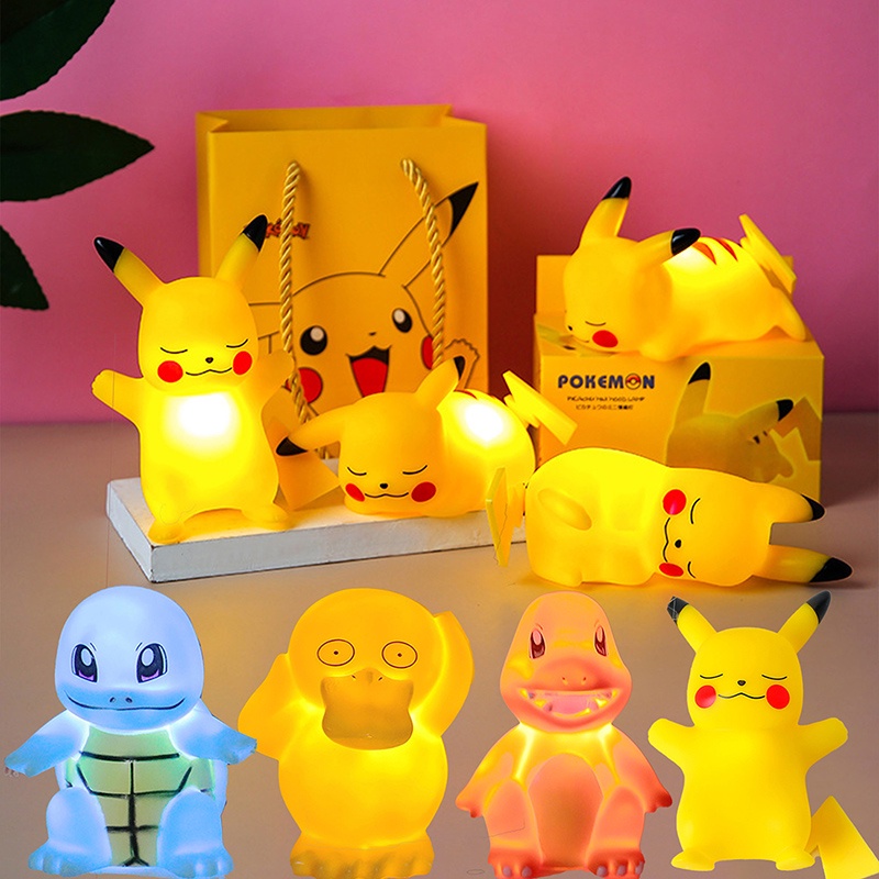 Luce Notturna Pokemon Pikachu - Lampada Notte Per Cameretta Bambini E Ragazzi - Foto 4