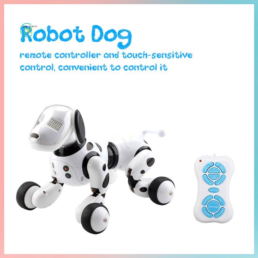 Perro electrónico robot perro inteligente juguete con tacto para 