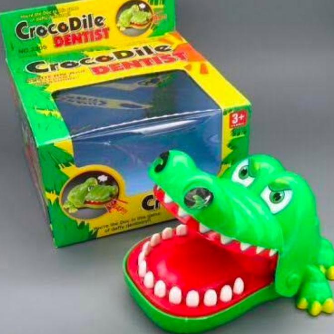 Cocodrilo dentista juego/pierde cocodrilo juguete familia juego | Shopee  México