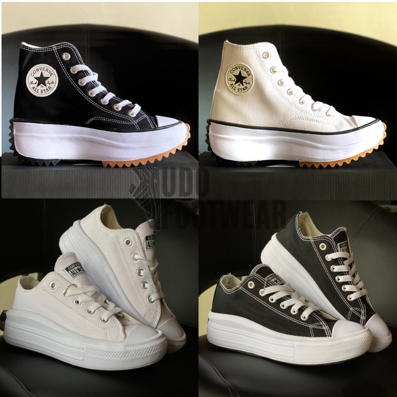 Converse Chuck Taylor All Star Move lona plataforma Converse plataforma Move mujeres hombres corea jw anderson zapatos andin cuñas jimin zapatillas Shopee México