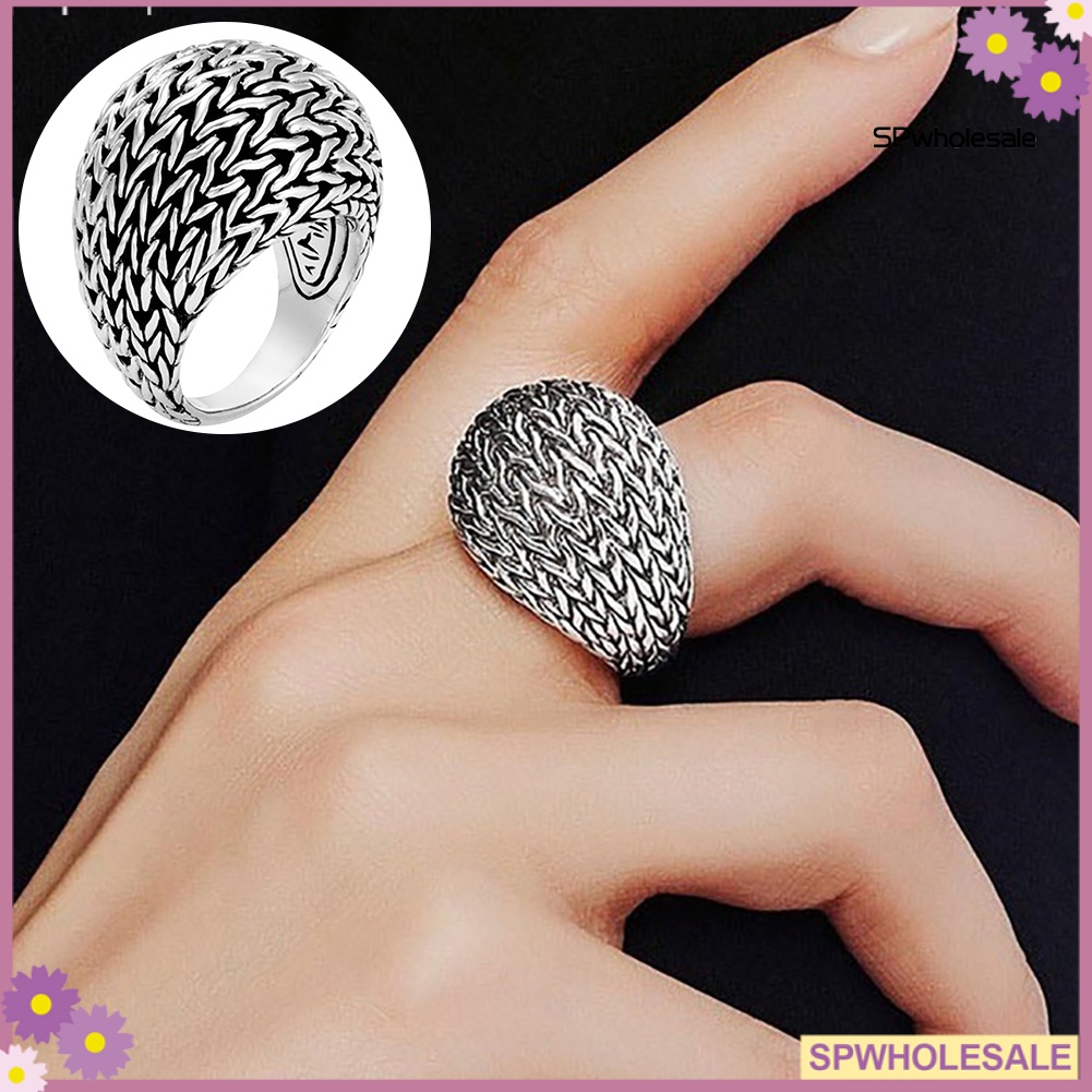 Anillo De Dedo Sp Punk Pajaro Nido Para Hombre Mujer Fiesta Coctel Regalo De Cumpleanos Shopee Mexico