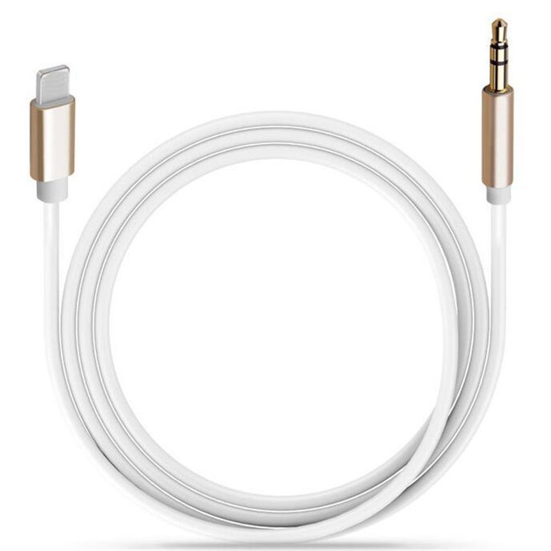 Suave número eficacia RY Cable Auxiliar Para iPhone 7/8/X/5s/6 Para Iluminación A 3,5 Mm Macho  Jack De Audio 05.25 | Shopee México