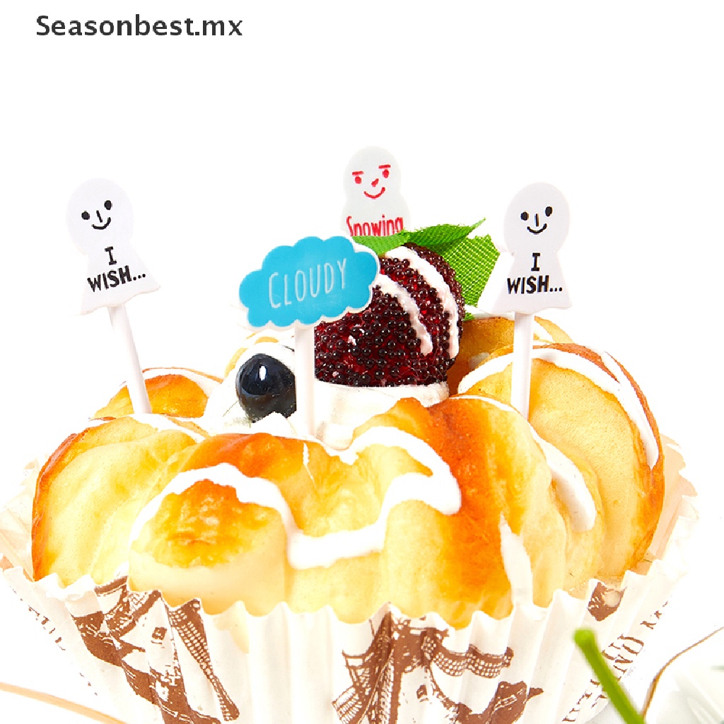 HEMOTON 1 Juego de Tenedor de Fruta de Postre con Caja de Regalo de Acero Inoxidable Encantos de Navidad Degustación de Postre Tenedores de Cocina Accesorio de Navidad Suministros de 