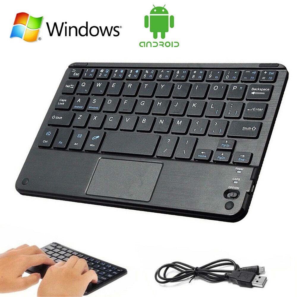 mini teclado inalámbrico bluetooth con mouse touchpad para android ios tablet uk Shopee México