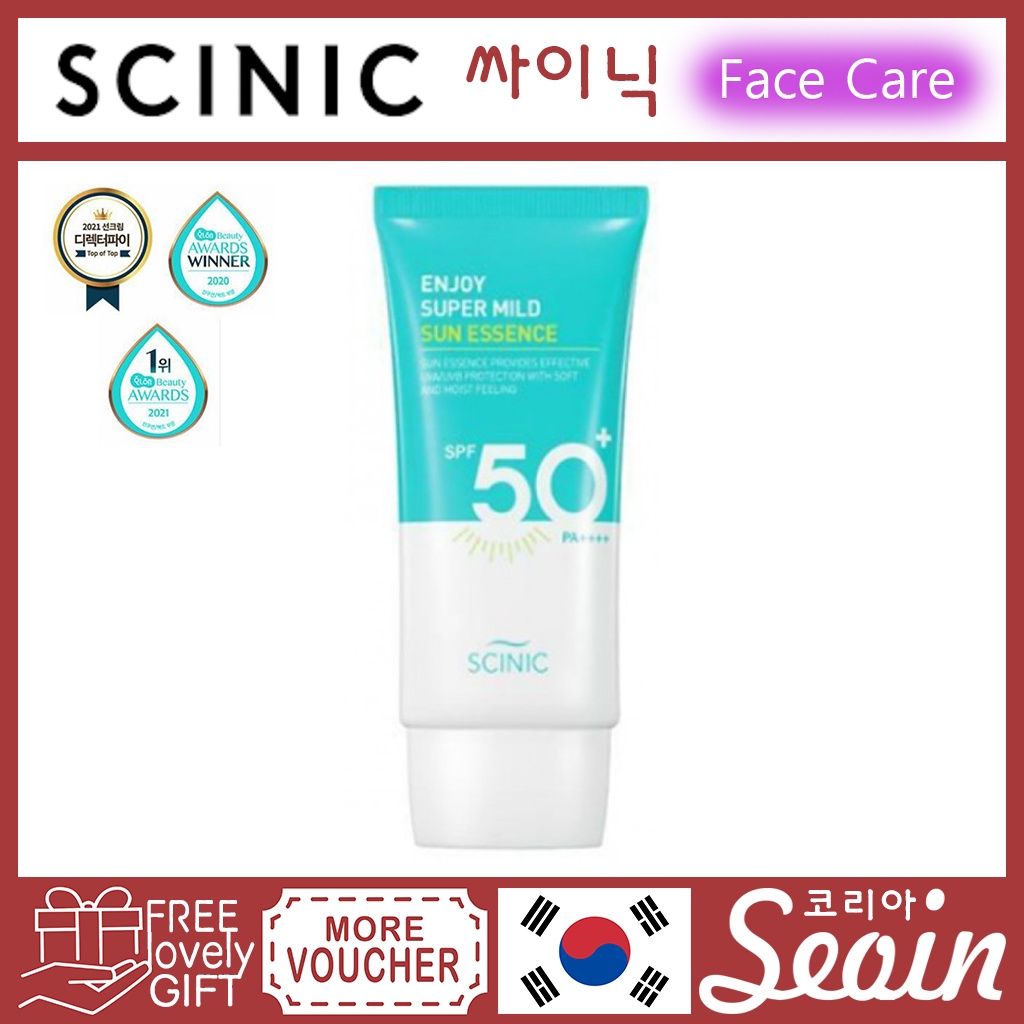 [Director Pie Pick] SCINIC Enjoy Super Mild Sun Essence Double 50ml-Seoin