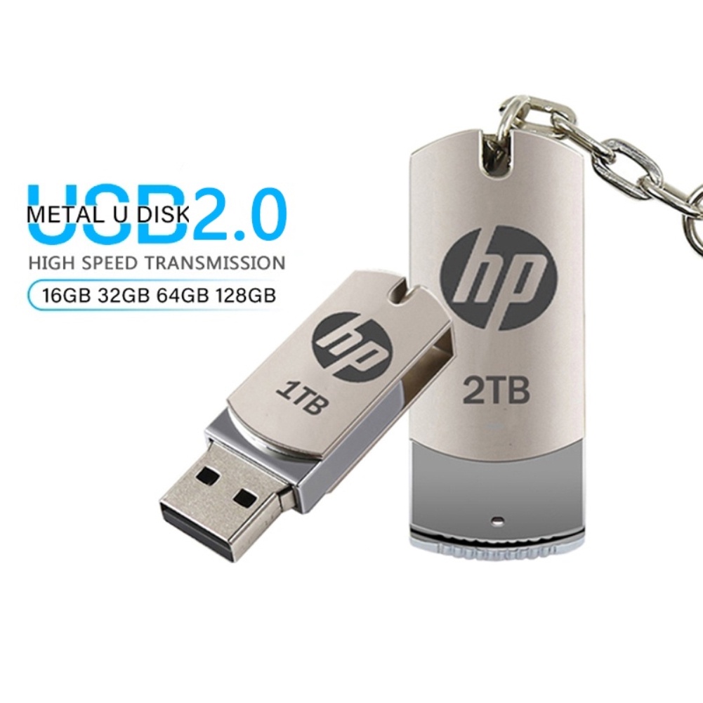 HP Flash Drive 1TB 2TB USB Con Llavero