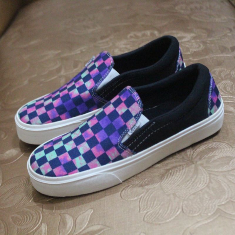 checkered vans sketch