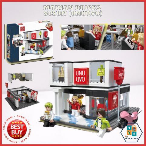 Juguete Lego City House niños ladrillo apilamiento tienda de ropa K 624 |  Shopee México