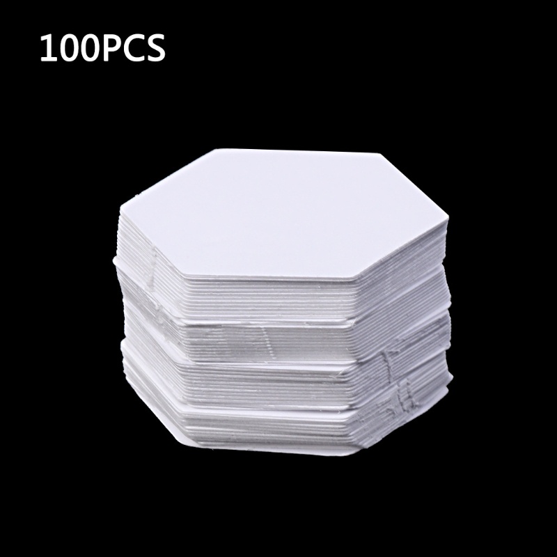 26 mm, 100 unidades Plantillas de papel para manualidades Yeaser Hexagon 