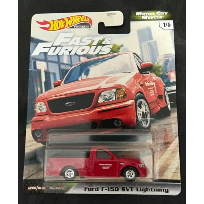 Hot Wheels Fast &amp; Furious Ford F-150 SVT Lightning