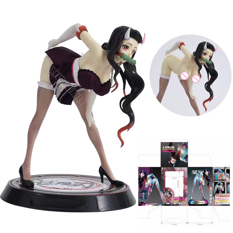 23cm Kimetsu No Yaiba Anime Figura Demon Slayer Kamado Nezuko Chica Sexy De Acción Shopee México