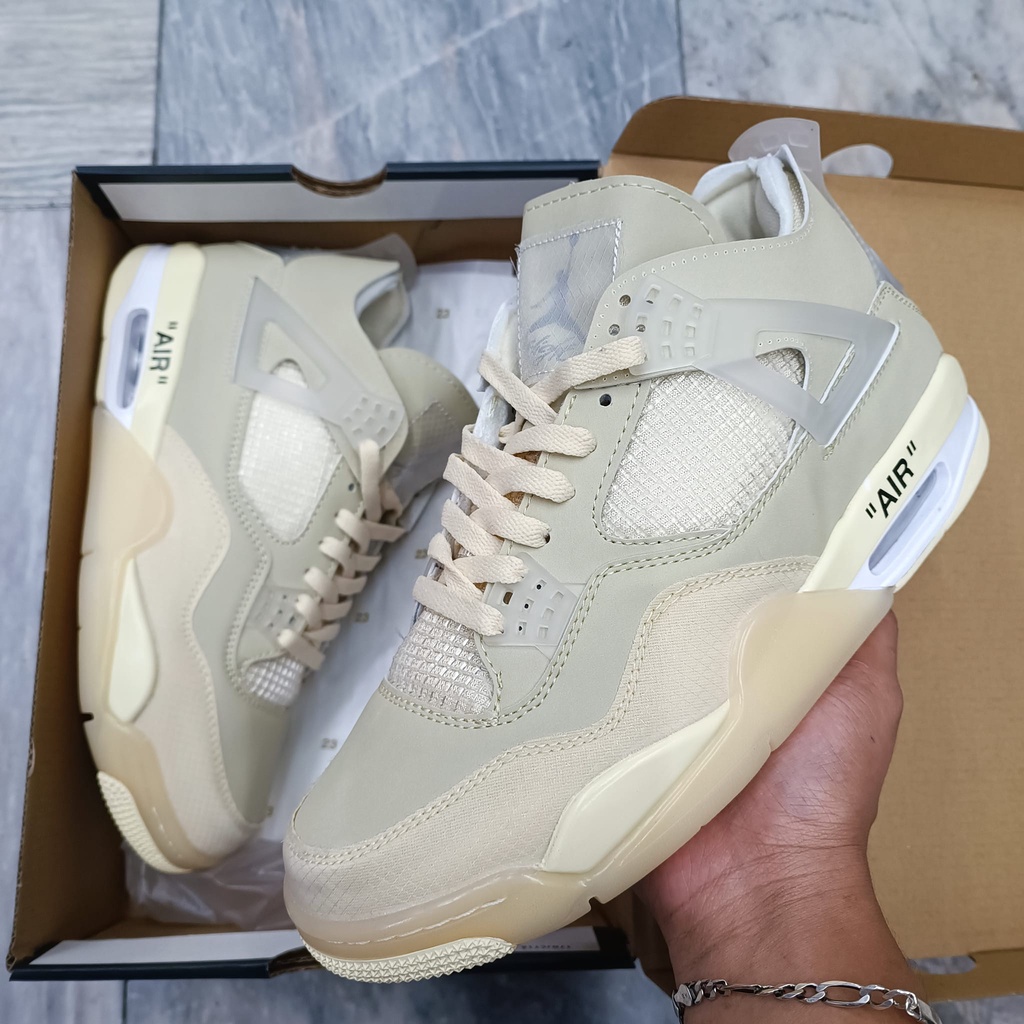 jordan 4 off white caja