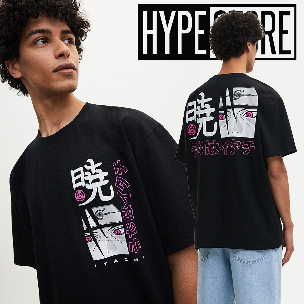 camiseta naruto pull and bear