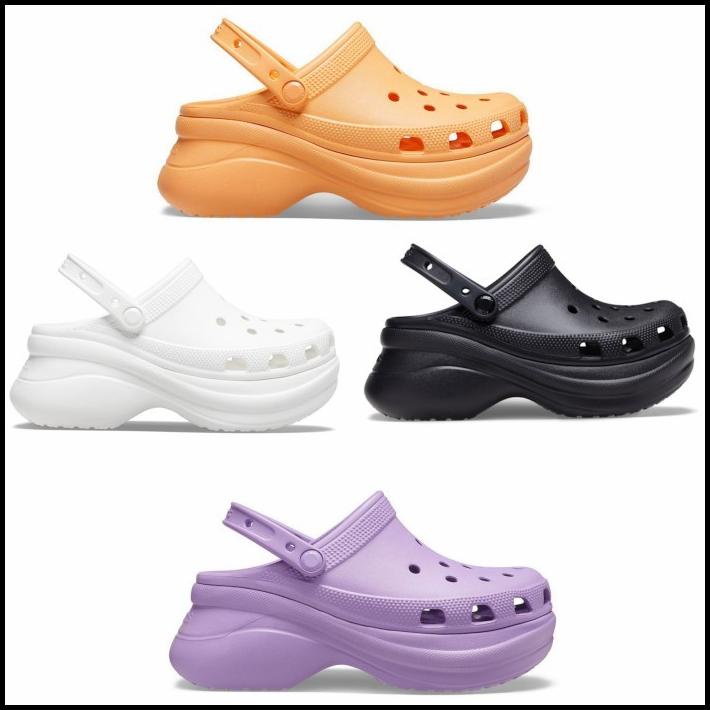 Crocs Classic Bae zueco para mujer | Zapatos de plataforma para mujer | Sandalias Crocs