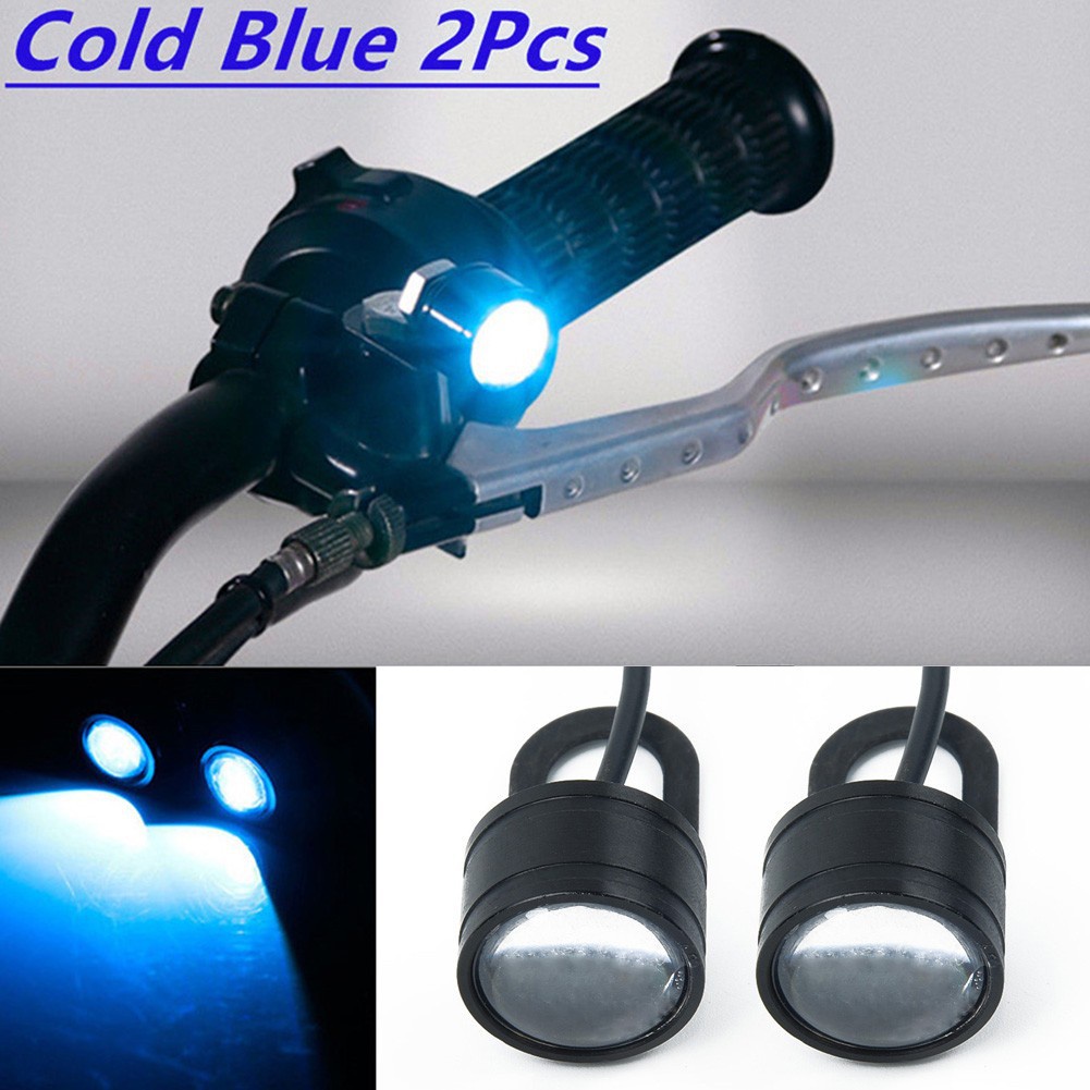 Faros delanteros de motocicleta 120LM moto spotlight 3 LED conducción niebla punto de | Shopee