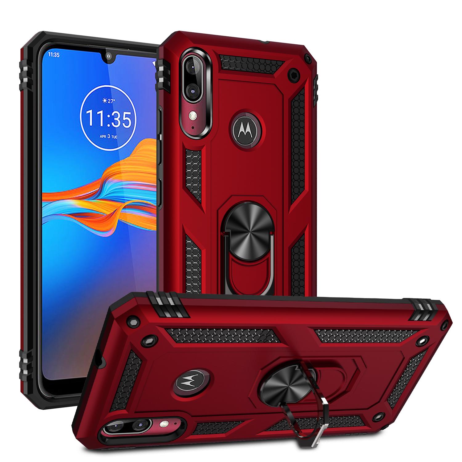 Custodia Per Motorola Moto E6 Plus, In Pelle PU Di Alta Qualità, Con - Foto 5