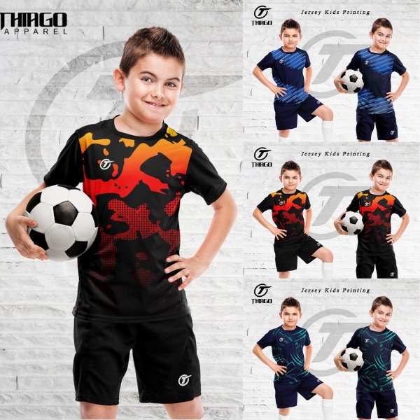 playeras de futbol sala para niños