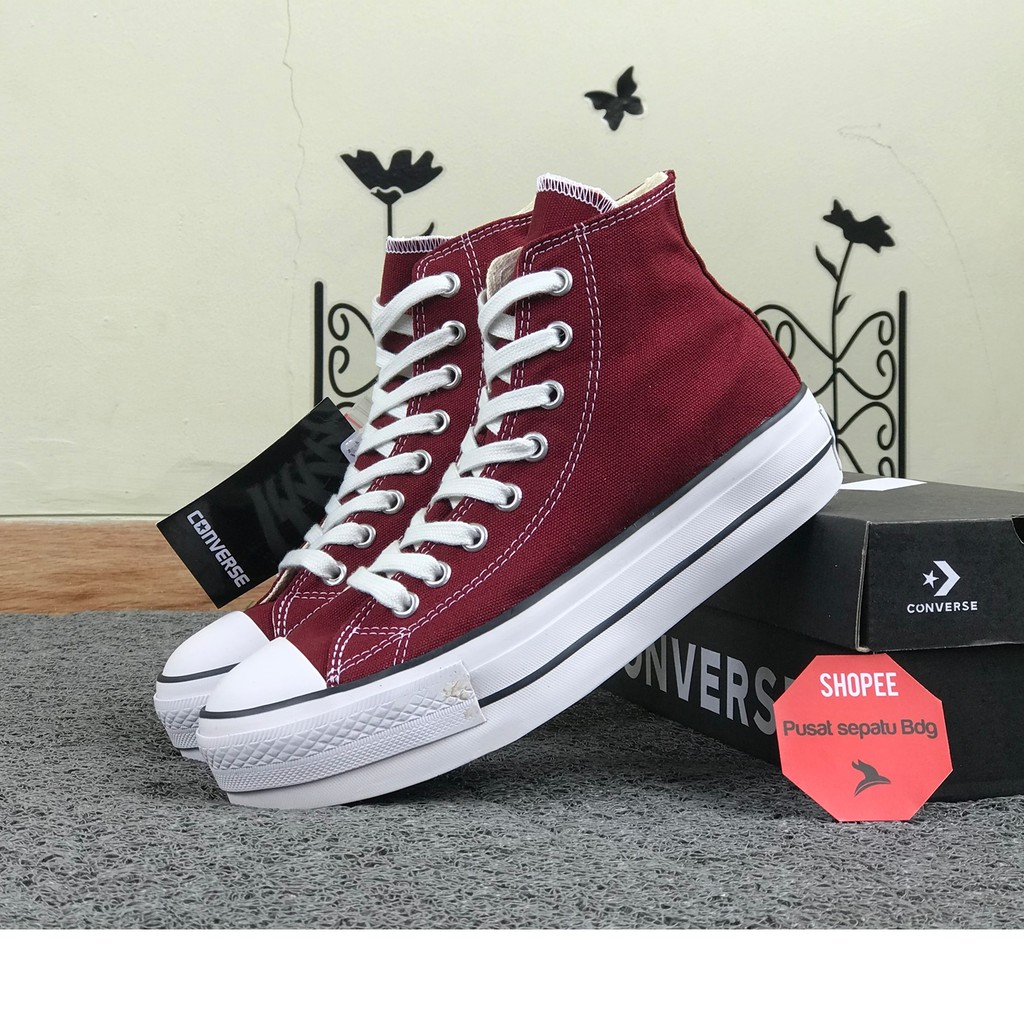converse granates plataforma - Main Image