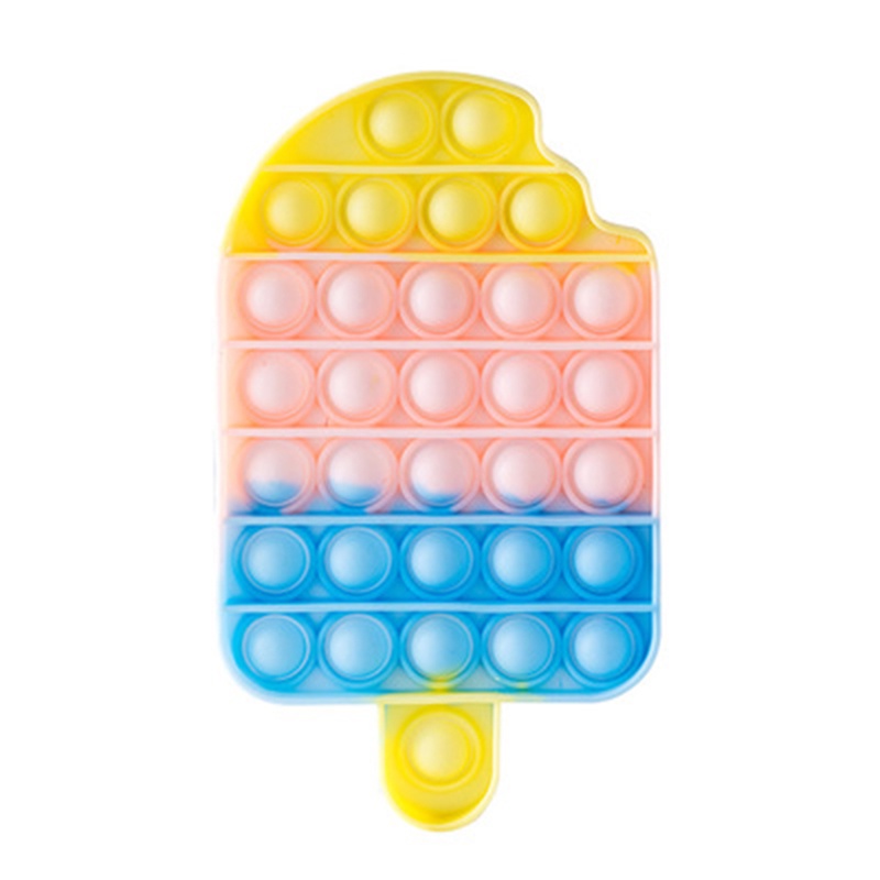 necesidades especiales para reducir la tensión inferior ventana emergente burbuja sentido fijo juguete Push pop pop burbuja sensorial juguetes 