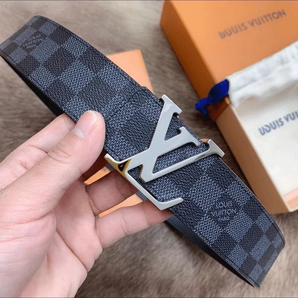 Louis Vuitton LV Louisvuitton Вы Hombres Diseñadores Cinturones Hebilla  Cinturón De Cuero Genuino Ancho 3.8 Cm 20 Estilos Alta Calidad Con Caja  Louisely Monedero Vuttonly Crossbod De 13,78 €