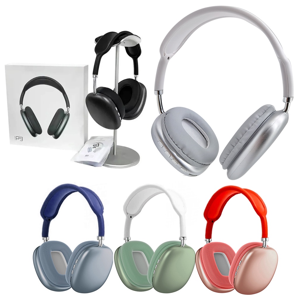 Audífonos Bluetooth P9 PLUS P10 tipo Apple Diadema | Shopee México