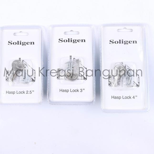 Hasp Lock SOLIGEN - pestillo de puerta de 3 pulgadas (3 pulgadas ...
