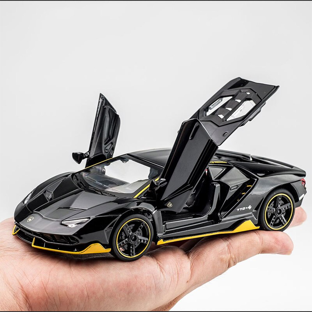 ?Stock listo?1:32 Lamborghini Centenario LP770-4 Diecast Sound&Light  Alloy Car Model Toy Birthday New Year Gifts For Boys | Shopee México