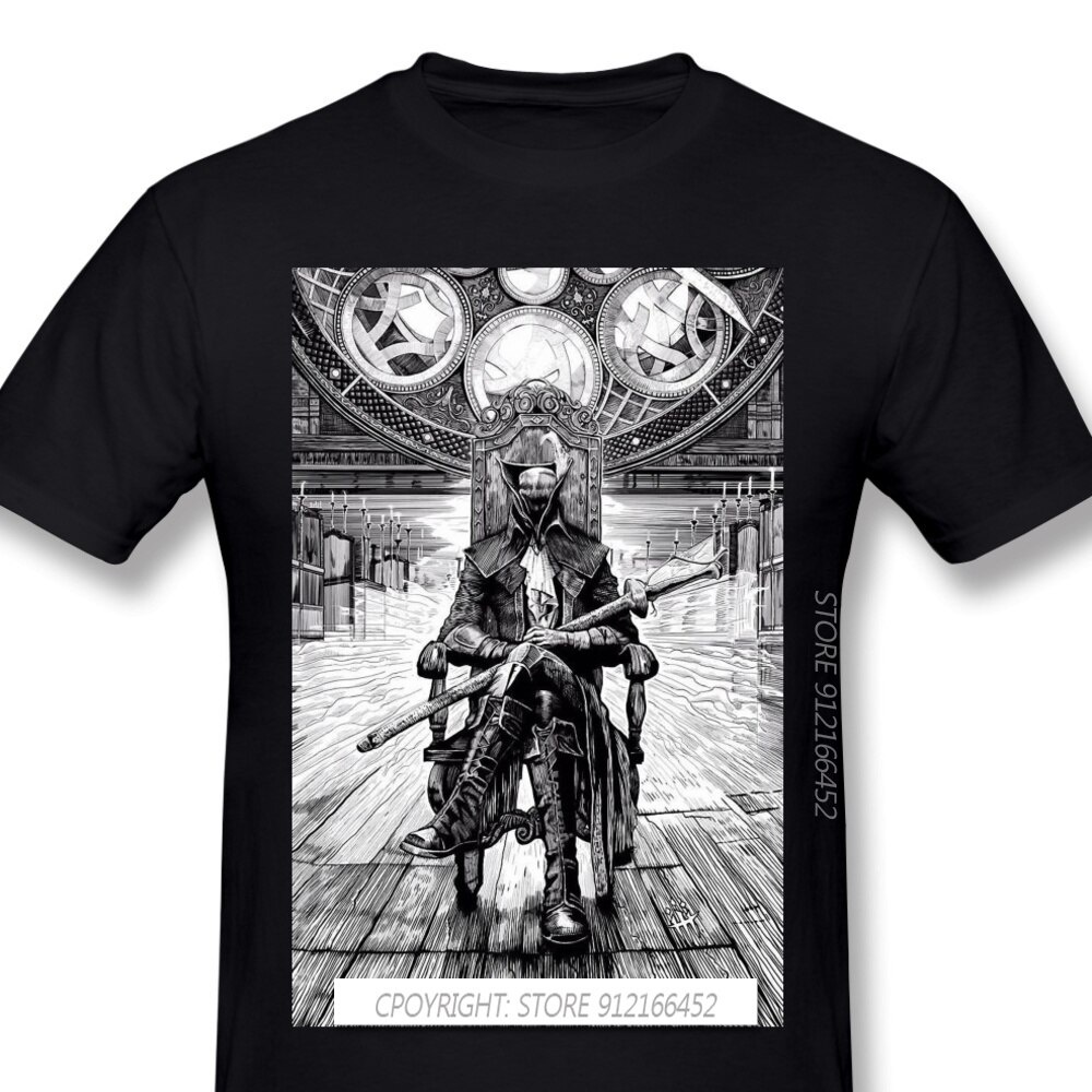 Moda Lady Maria Ropa Diseño Bloodborne Halloween Horrible Juegos 100 %  Algodón Camiseta Hombres T-Shi | Shopee México