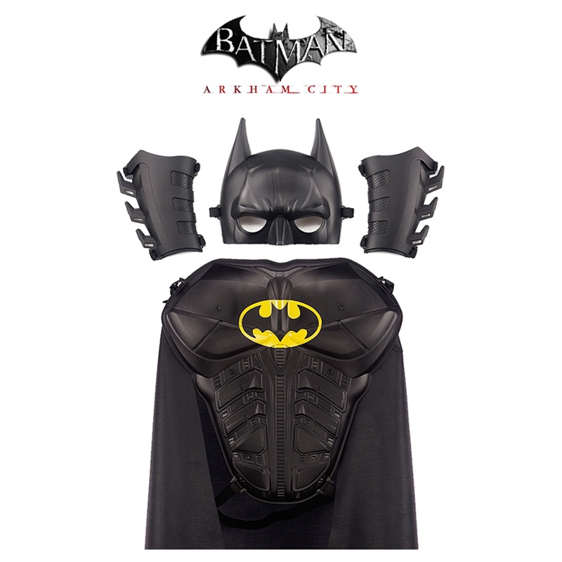 Cosplay Batman Disfraz Niños Ropa Máscara Capa Muñequera | Shopee México