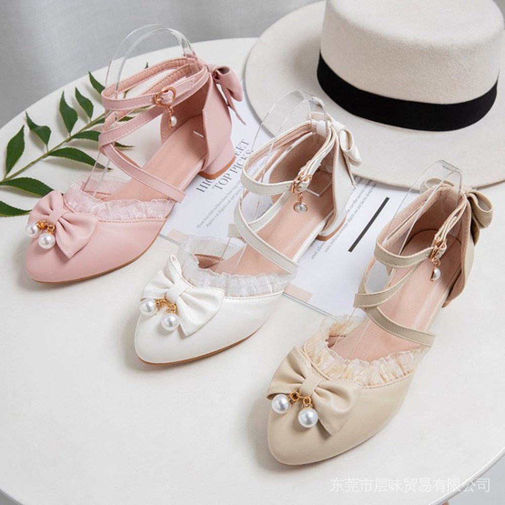 Zapatos De Tacón Alto Para Niñas De 7 A 15 Años , Vestidos De Princesa Rosa  Blanca , Fiesta | Shopee México