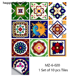 happytoliveOD] 10pcs PVC Color Mandala Style Crystal Waterproof Tile  Cabinet WallPaper For Home HOT | Shopee México