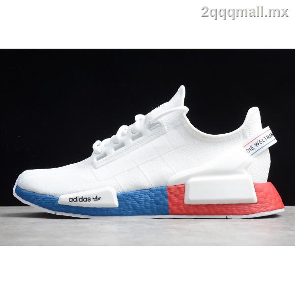 Alojamiento pedir textura 2020 adidas nmd r1 v2 blanco/azul-rojo fx4148 zapatos para correr | Shopee  México