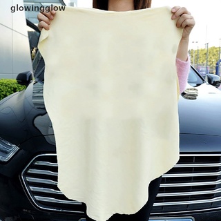Natural gamuza gamuza cuero paño de lavado de secado toallas de limpieza del coche 2018 