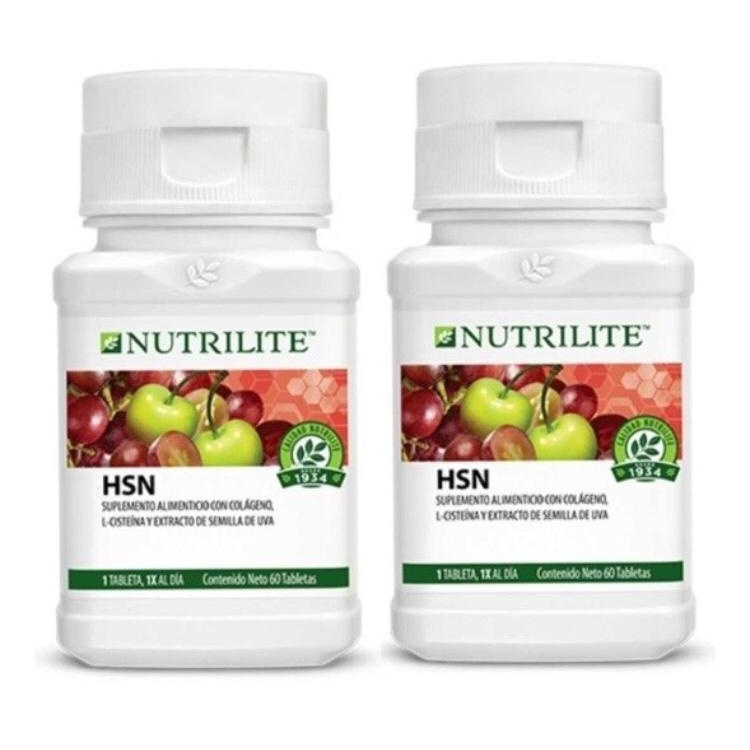 Colageno HSN Nutrilite Amway Original (Paquete 2 Piezas 120 Tabletas