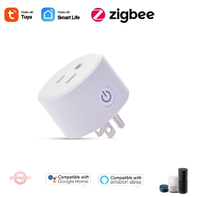 Enchufe WIFI Smart Plug compatible con  Alexa Echo Dot Google Home KLAS REMO Enchufe Inteligente Wifi 1PACK Enchufe inteligente Interruptor Programador Inalámbrico Control Remoto 