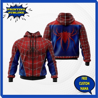 Chamarra Spiderman adulto variante motivo personalizado || Chamarra con  capucha con capucha con capucha de impresión completa para adultos Spiderman  | Shopee México