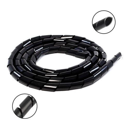Espiral de cable cable spiralband manguera 10 metros de forma transparente 15mm diámetro 