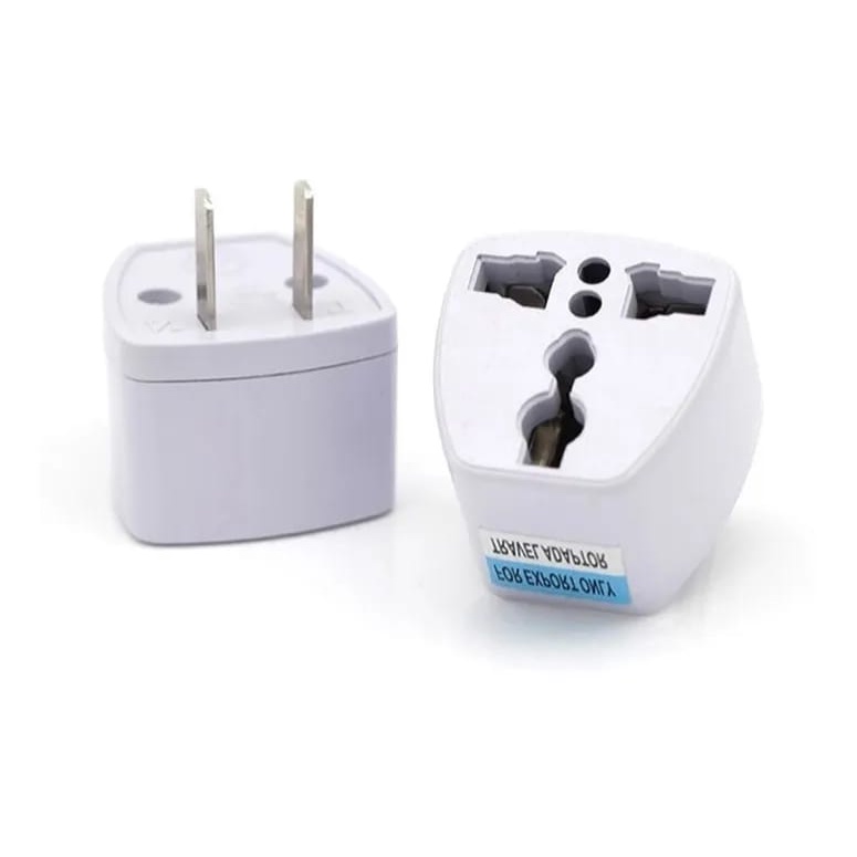 Adaptador De Enchufe Europeo A Enchufe Americano Shopee México