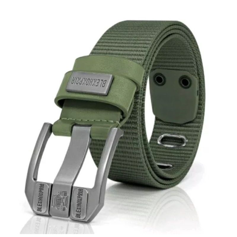 Cinturón de nylon para hombre agujero ancho / cinturón de nylon / cinturón de agujero de hierro de hombre único | Shopee México
