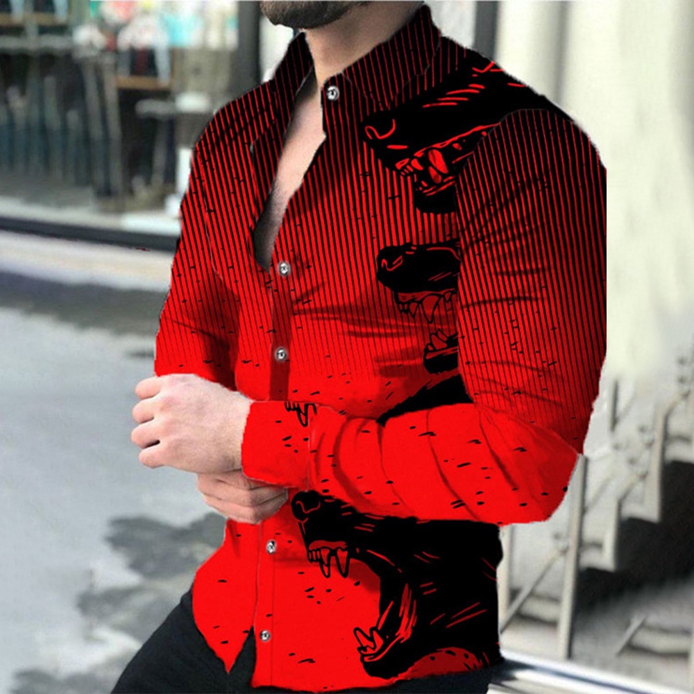 s.Oliver Camisa de manga larga rojo look casual Moda Camisas de vestir Camisas de manga larga 