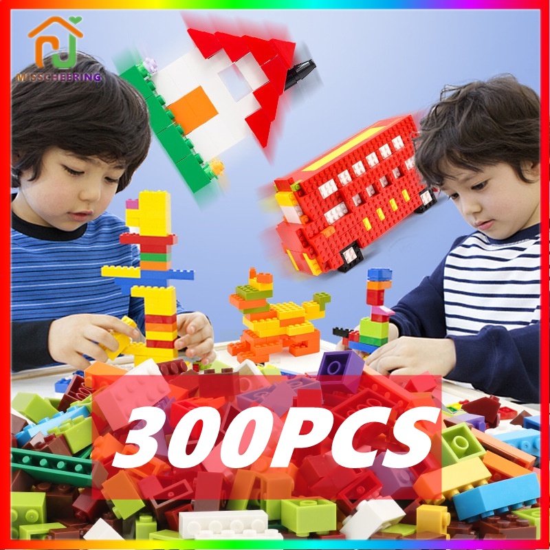 Lego Bloques De Construcción Juguetes Didácticos Para Niños 300 Piezas