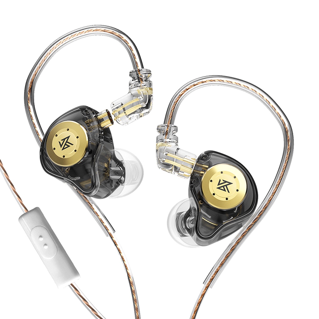 Kz Edx Pro In Ear Stage Monitor Headphone Dual Magnetic Dynamic Unit Earphone Shock Bass Earbuds