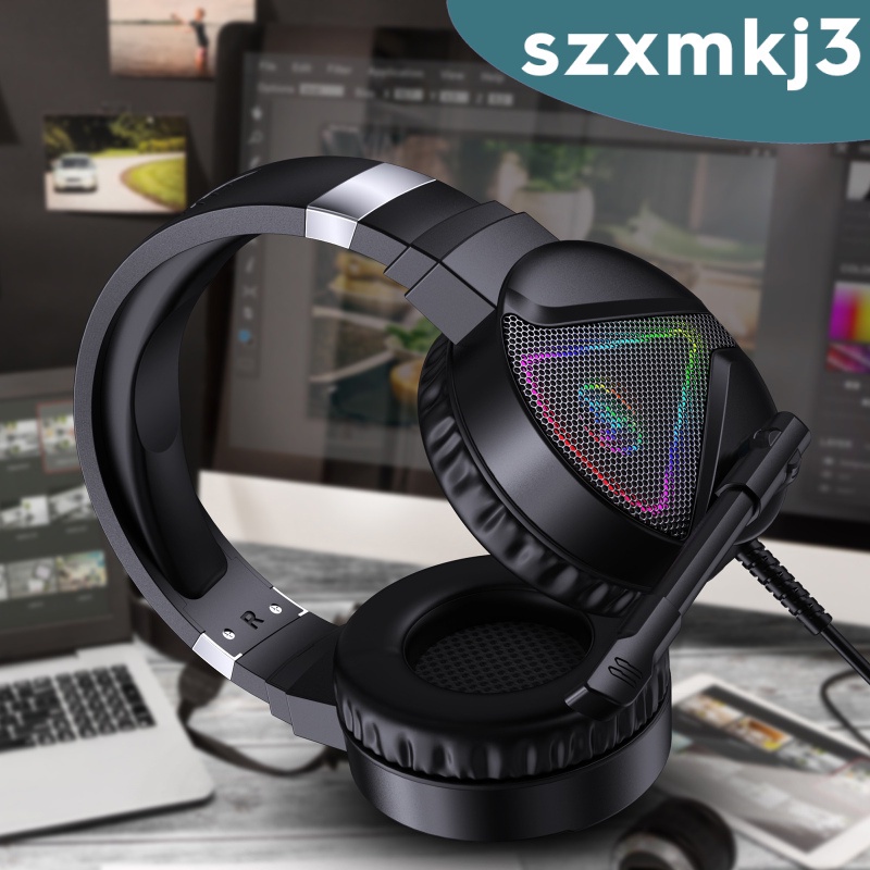 Precio De Actividad Nuevo F16 Led Rgb 3 5 Mm Con Cable Auriculares Para Juegos Para Pc Portatil Escritorio Shopee Mexico