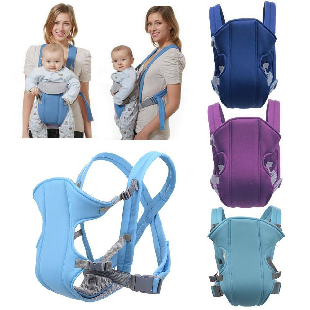 Nuevo fuerte Transpirable ergonómico ajustable bebé portador mochila Infante Recién Nacido 