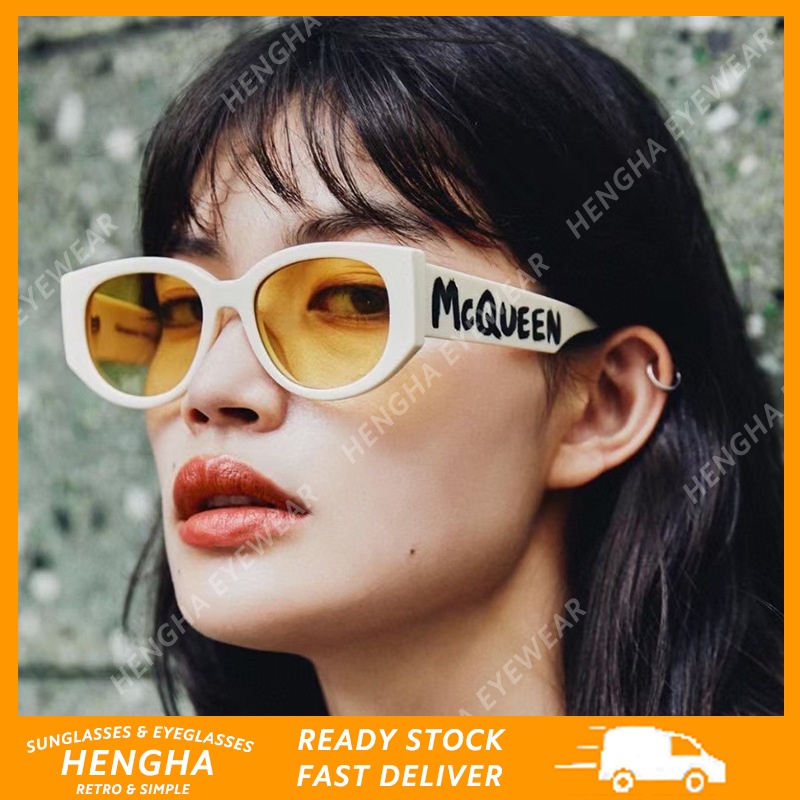 mientras tanto pulgada portátil HENGHA] Lentes De Sol Ovalados Estilo Moda Para Mujer Retro Ojo De Gato  Gafas | Shopee México