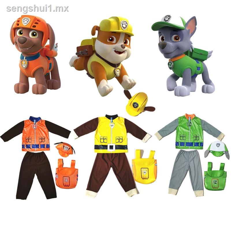 Disfraz de la patrulla canina para niños y niñas, traje de Chase, Rocky,  Zuma, Skye, Rubble, para el Día de los niños - AliExpress